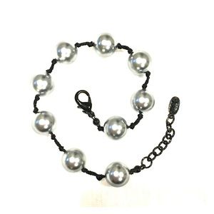 Dom by Dominique Cohen Gray Pearl Bracelet